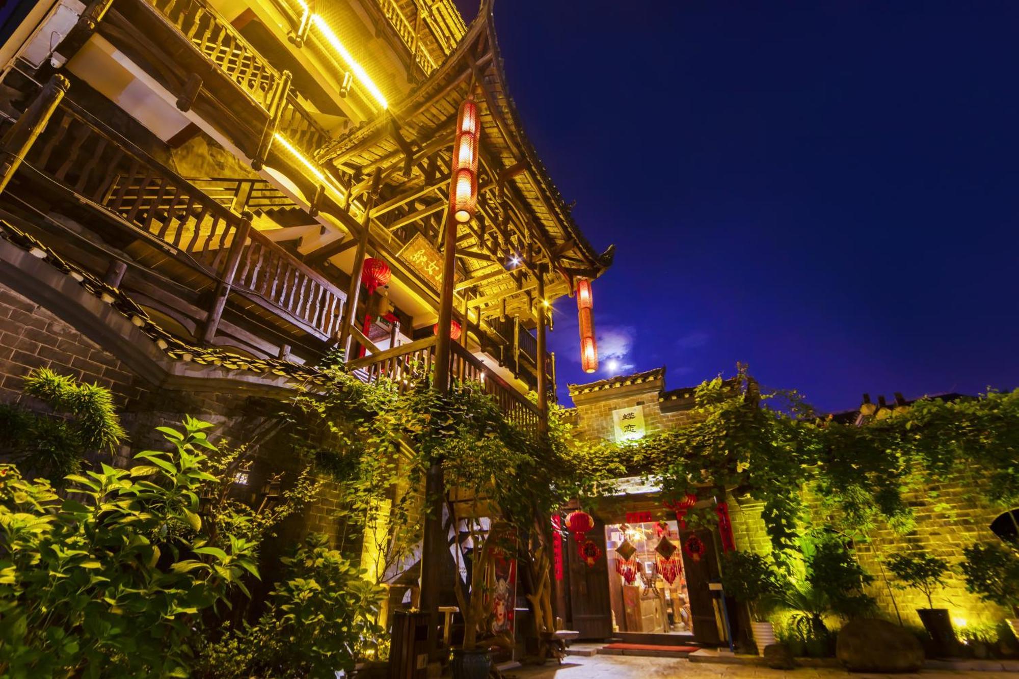 Butterfly Flowers Inn Чжанцзяцзе Екстер'єр фото